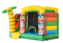 Ordene el castillo hinchable multifuncional mini splash Hawaii en JB Hinchables España. Compre castillos hinchables en línea en JB Hinchables España