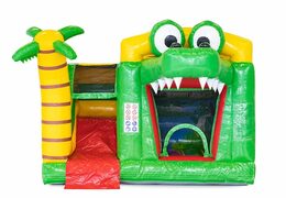 Ordene un castillo hinchable multifuncional de cocodrilo con bañeras conectables en JB Hinchables España. Compre castillos hinchables en línea en JB Hinchables España
