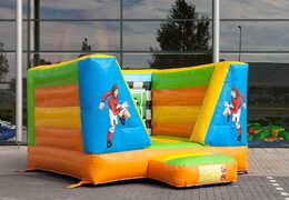 Pequeño castillo hinchable abierto a la venta con tema de fútbol para niños. Compra castillos hinchables ahora en línea en JB Hinchables España