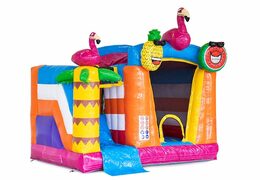 Ordene un castillo inflable de interior para varios juegos con tema de flamencos para niños en JB Hinchables España. Compre castillos inflable en línea en JB Hinchables España
