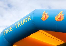 Compra un grande castillo inflable  con un tema cuerpo de Bomberos para niños. Compra castillos inflable en línea en JB Hinchables España