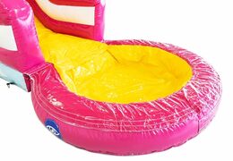 Compre un pequeño castillo inflable con techo, tobogán y baño en un tema de unicornio en JB Hinchables España. Ordene castillos inflable en línea en JB Hinchables España
