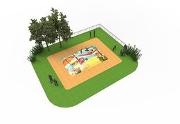 Comprar airmountain hinchable temático sandbox para niños. Ordene ahora en línea airmountains hinchables en JB Hinchables España