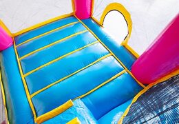 Opblaasbaar Multi Splash Bounce Unicorn springkasteel met ballenbak te koop in thema unicorn eenhoorn regenboog rainbow voor kids bij JB Inflatables