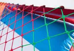 Compre un castillo hinchable con el tema de un camión de bomberos con un tobogán para niños. Ordene castillos hinchables en línea en JB Hinchables España