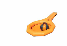Compre un estante oscilante naranja inflable para grandes y pequeños. Ordene artículos inflables en línea en JB Hinchables España