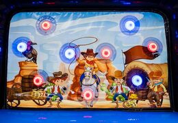 pedido mini galería de tiro ips juego lámina trasera occidental intercambiable