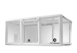 Compre la cápsula del coche Showcase para utilizar el vehículo en color blanco