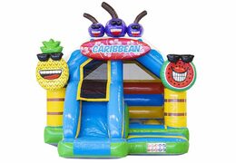 Comprar Slide Combo Caribbean Themed Hinchable Bouncer con tobogán para niños