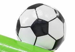 Comprar castillo hinchable hinchable con tobogán en tema de fútbol para niños