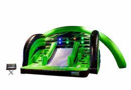 Pide carrera de obstáculos hinchable con deporte interactivo para hacer una competición para niños