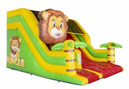 Solicite un colchón de aire inflable con tema de la jungla para niños