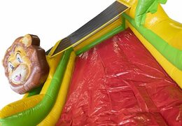Comprar tobogán inflable con cojín de aire con tema de la selva para niños