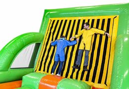 Opblaasbare attractie klittenband muur spel kopen voor feest jeugd kids plakken bij JB Inflatables