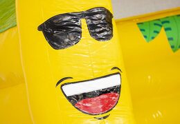 Cojín de aire inflable estándar con plátanos y monos a la venta para niños