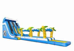 Tobogán acuático grande inflable temático de la cascada para la venta para los niños