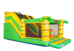 Diapositiva inflable del cojín de aire del tema de Dino para la venta para los niños