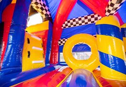 Supercojín de aire Multiplay con tema de Fórmula 1 con coche de carreras en la parte superior a la venta para niños