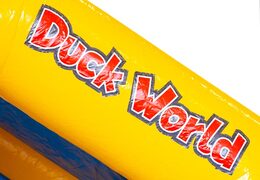 Pedir castillo hinchable con tobogán en la parte delantera con diseño de pato para niños