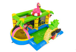 Pedir Castillo hinchable Flamingo para niños. Comprar castillos hinchables online en JB Hinchables España