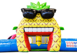 Comprar Castillo hinchable para niños con temática de Flamingo. Ordene inflables en línea en JB Hinchables España