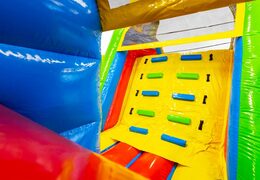 Comprar 13 metros larga pista americanas inflable en tema Cómic para niños. Ordene pistas americanas inflables ahora en línea en JB Hinchables España