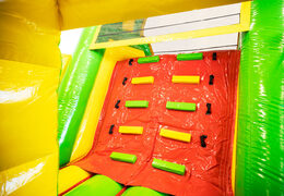 Ordene 13 metros Pista americana inflable en tema Selva para niños. Compre pistas americanas inflables ahora en línea en JB Hinchables España