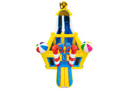 Obtenga su diapositiva 4 en 1 en el tema del pato de goma en línea ahora. Ordene toboganes inflables en JB Hinchables España