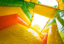 Se vende mini colchón de aire hinchable Multiplay con temática León para niños. Ordene cojines de aire inflables en JB Hinchables España