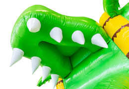 Pide castillo hinchable Mini Multiplay con tema Cocodrilo para niños. Comprar castillos hinchables en JB Hinchables España