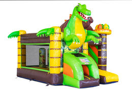 Mini castillo hinchable Multiplay con temática Dino a la venta en JB Inflatables. Ordene los saltadores inflables en JB Hinchables España