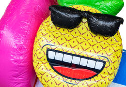 Comprar castillo hinchable Mini Multiplay tema Flamingo para niños. Castillos hinchables a la venta en JB Hinchables España