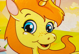 Pide castillo hinchable Mini Multiplay Unicornio para niños. Hinchables inflables a la venta en JB Hinchables España