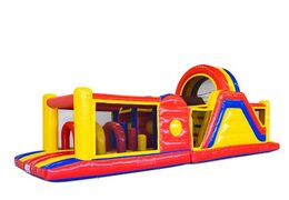 Comprar Castillo hinchable Standard de 13 metros para niños. Ordene pistas americanas inflables ahora en línea en JB Hinchables España