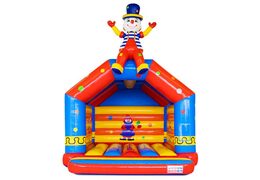 Compra tu castillo hinchable con temática de circo y payaso en JB Hinchables