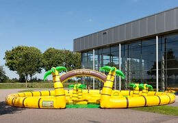 Juego de golf inflable tropical
