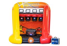 Ordene en línea un juego de baloncesto interactivo multicolor