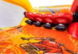 Cestas en juego de deportes inflables