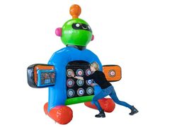 Juego inflable interactivo único