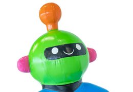 Colores alegres en el juego IPS Robot