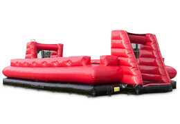 Comprar juego de futbol en vivo con piso con exclusivo sistema de deslizamiento de embarque. Pida ahora un futbolín inflable en línea en JB Inflatables Países Bajos