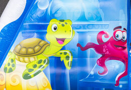 Módulo de circuito de obstáculos base jump animales marinos