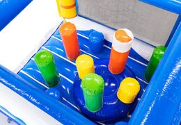 Pilares en circuito de obstáculos modular surf en JB