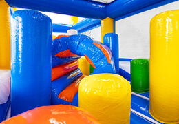 Azul rojo amarillo verde circuito de obstáculos agujero para arrastrarse módulo Pillar Dodge