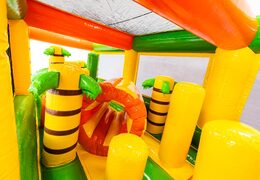 Módulo de circuito de obstáculos Pillar Dodger con pilares y agujero para gatear