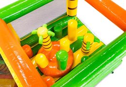 Componente de circuito de obstáculos Pillar Dodger, tema de la jungla