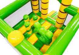 Caja de Salto en tema de Dino Conectable a Tobogán Multiplay