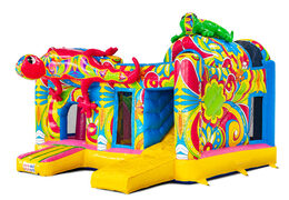 Amarillo rosa azul estampados florales coloridos en Multiplay Ibiza JB Meppel