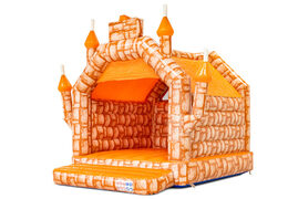 Pedir el castillo hinchable estándar Orange Brick en línea en JB