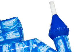 Torre azul del castillo hinchable estándar Blue Brick